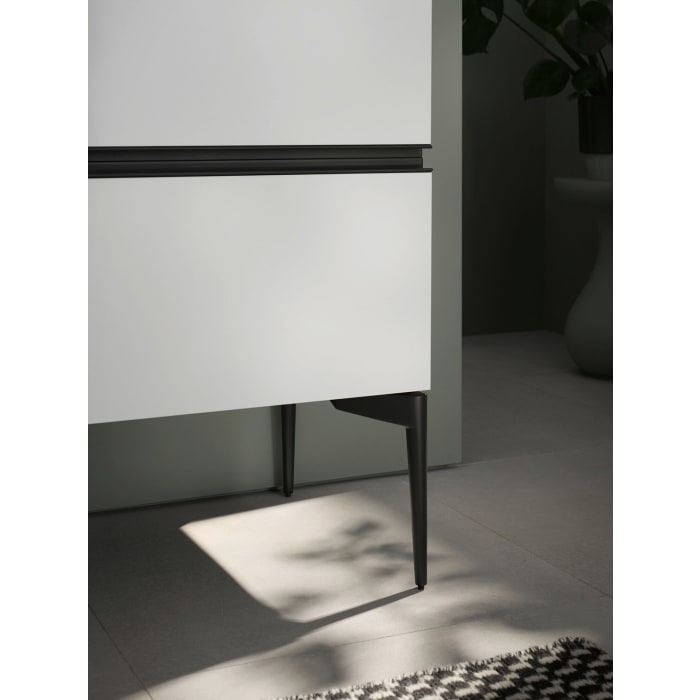Duravit Sivida Waschtischunterbau bodenstehend 61 x 59,2 cm mit 2 Auszügen