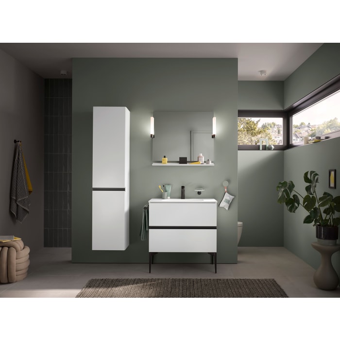 Duravit Sivida Waschtischunterbau bodenstehend 61 x 59,1 cm mit 2 Auszügen