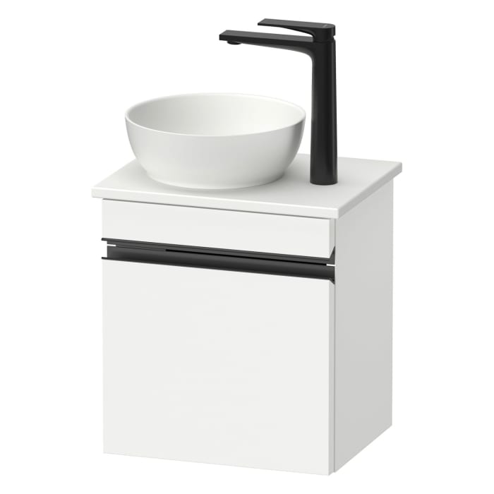 Duravit Sivida Konsolenwaschtischunterbau wandhängend 40 x 44 cm mit 1 Tür