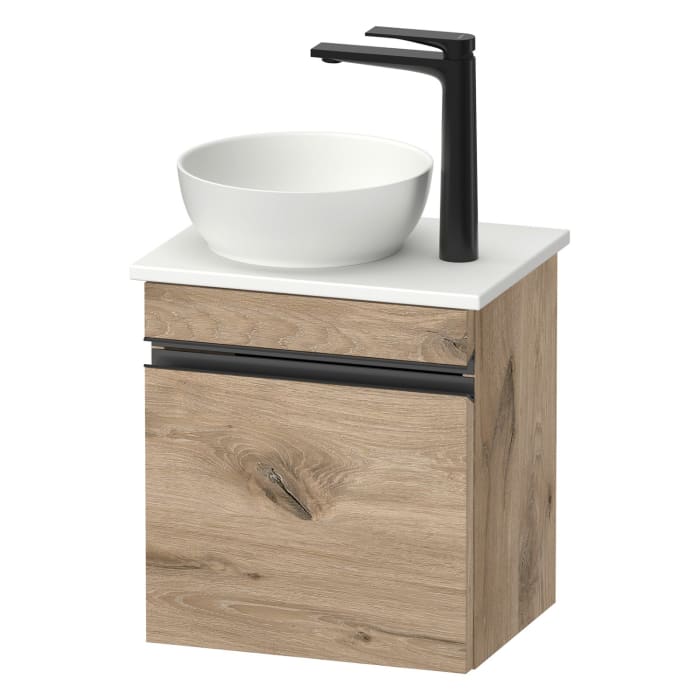 Duravit Sivida Konsolenwaschtischunterbau wandhängend 40 x 44 cm mit 1 Tür