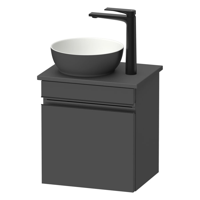 Duravit Sivida Konsolenwaschtischunterbau wandhängend 40 x 44 cm mit 1 Tür