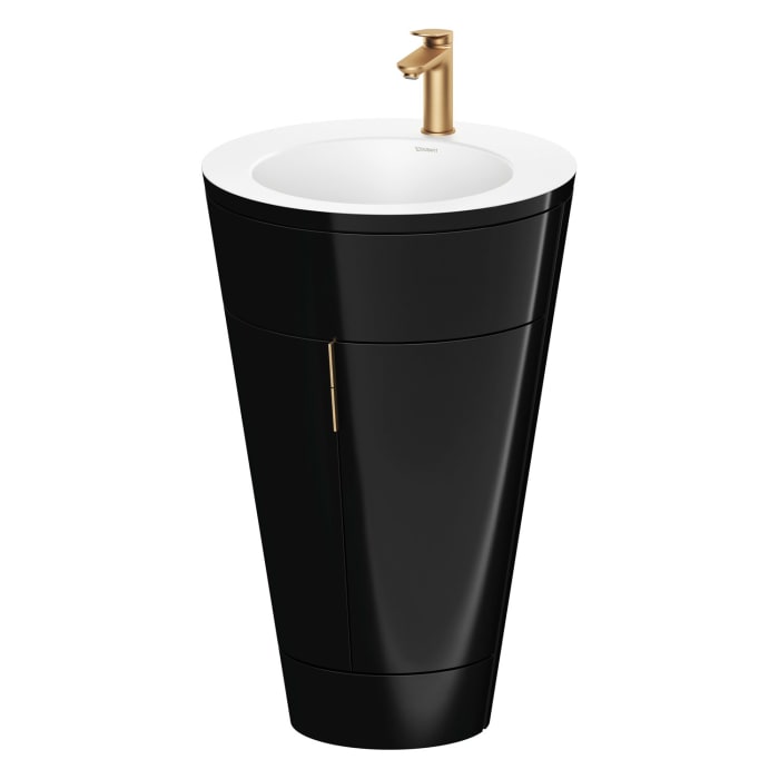 Duravit Starck 1 c-bonded Waschtisch mit Unterschrank bodenstehend, 2 Türen