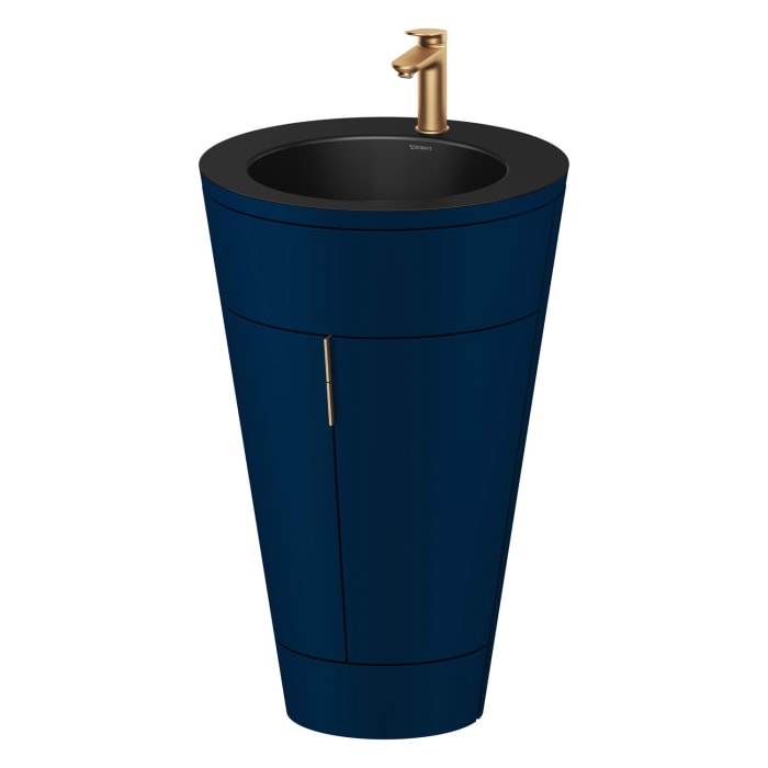 Duravit Starck 1 c-bonded Waschtisch mit Unterschrank bodenstehend, 2 Türen