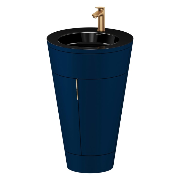 Duravit Starck 1 c-bonded Waschtisch mit Unterschrank bodenstehend, 2 Türen