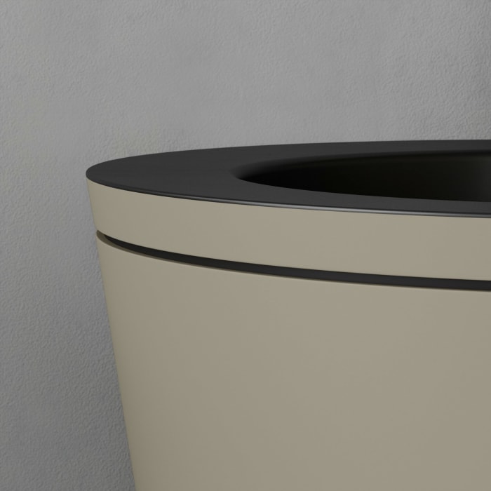 Duravit Starck 1 c-bonded Waschtisch mit Unterschrank bodenstehend, 2 Türen