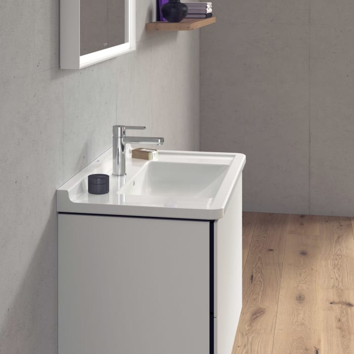 Duravit Starck 3 Möbel-Waschtisch 85 cm mit 1 Hahnloch