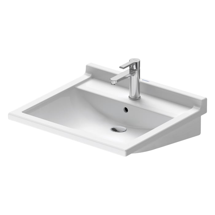 Duravit Starck 3 Waschtisch Vital 60 cm mit 1 Hahnloch