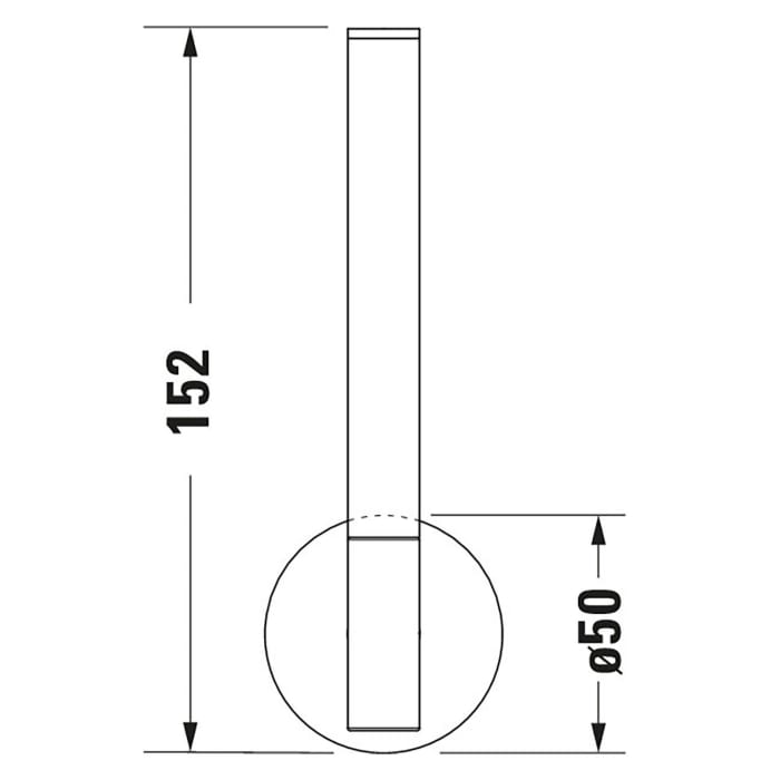 Duravit Starck T Ersatzrollenhalter