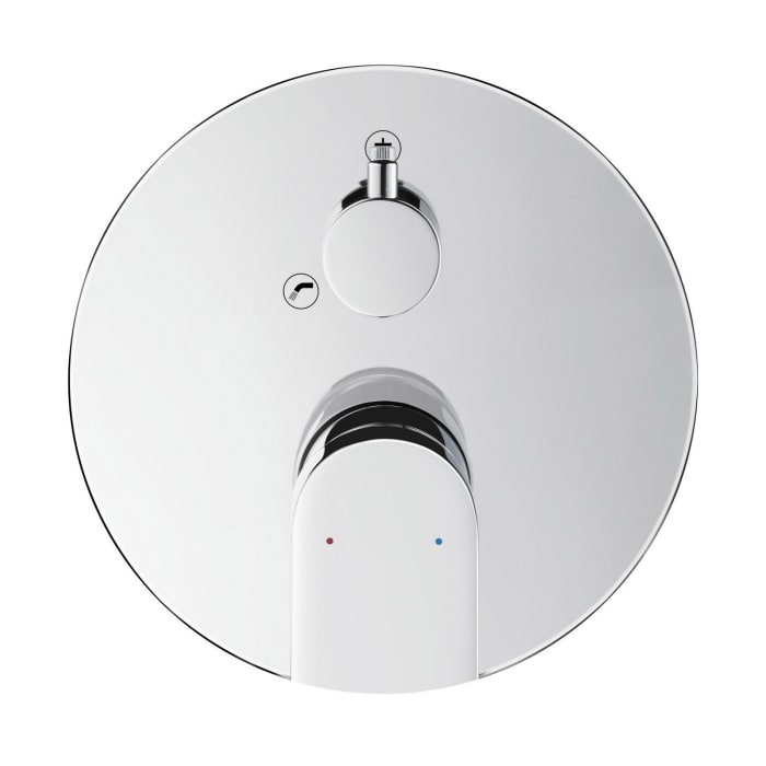 Duravit Tulum Einhebel-Wannenmischer, Unterputz, mit Umstellventil und Sicherungskombination