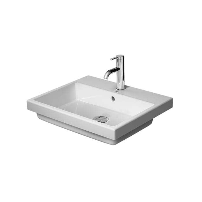 Duravit Vero Air Einbauwaschtisch ohne Hahnloch 55 x 45,5 cm