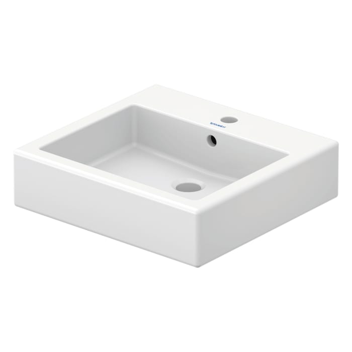 Duravit Vero Aufsatzbecken 50 cm mit 1 Hahnloch, geschliffen
