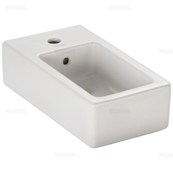 Duravit Vero Handwaschbecken 25 cm, mit 1 Hahnloch, mit Überlauf