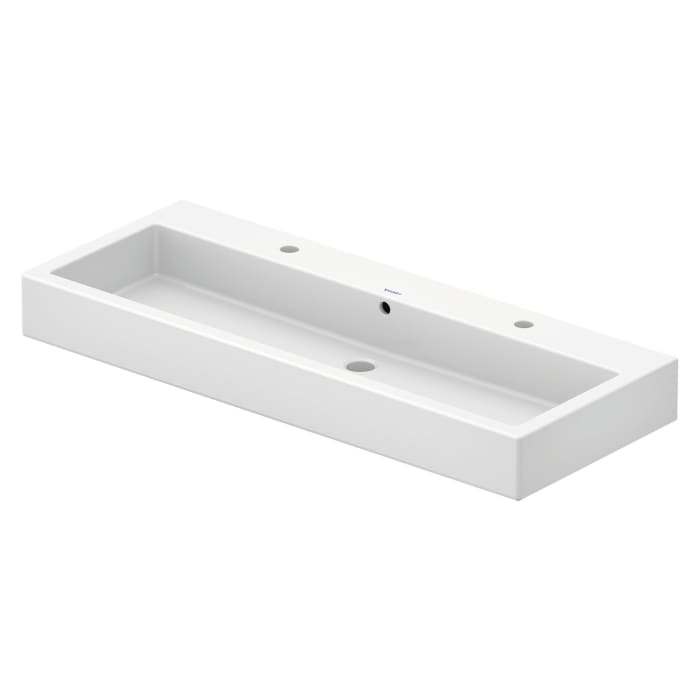 Duravit Vero Waschtisch 120 cm, mit 2 Hahnlöchern, mit Überlauf