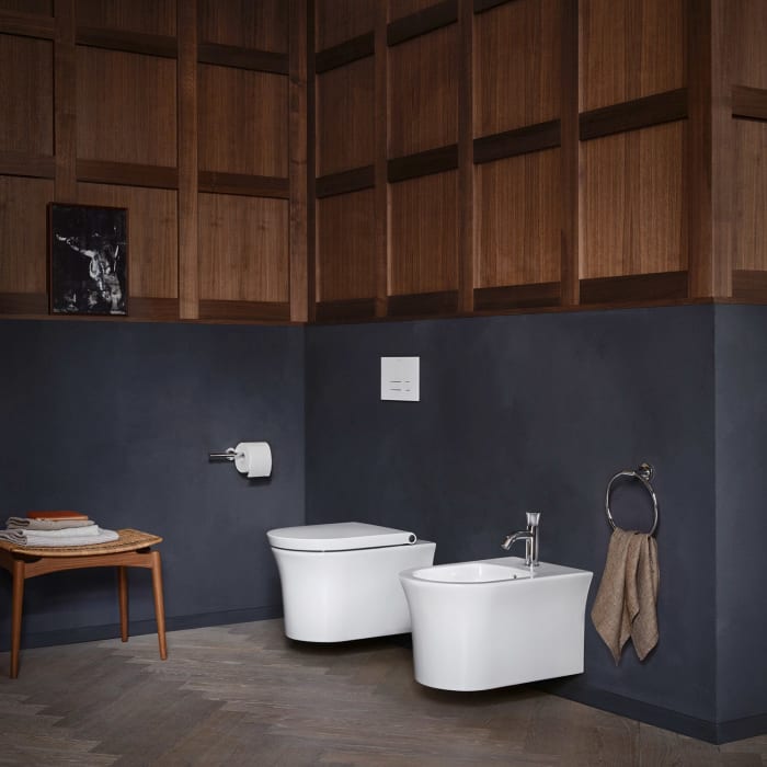 Duravit White Tulip Wand-Bidet