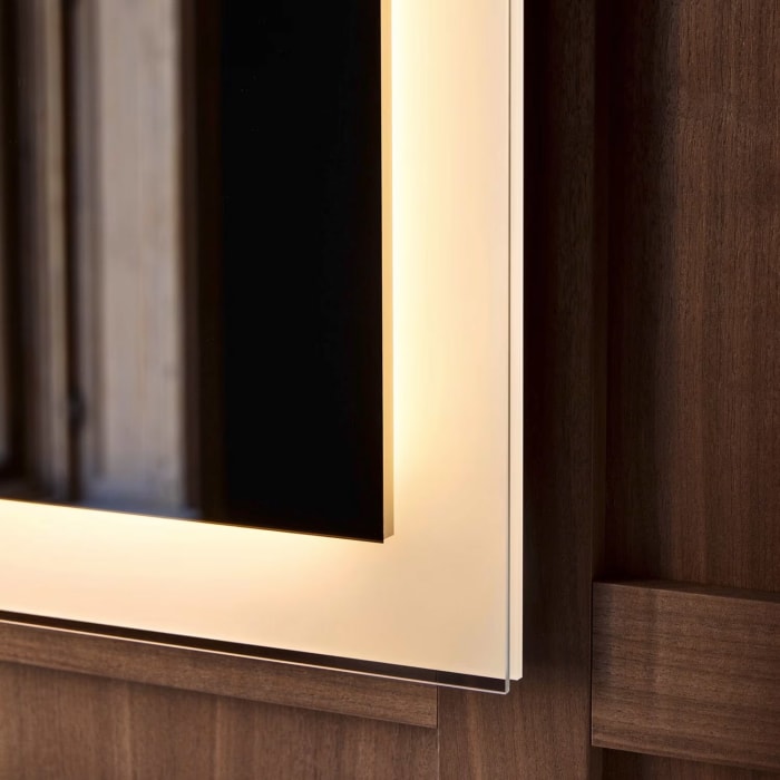 Duravit White Tulip Spiegel 135 x 75 cm, App-Version mit Spiegelheizung