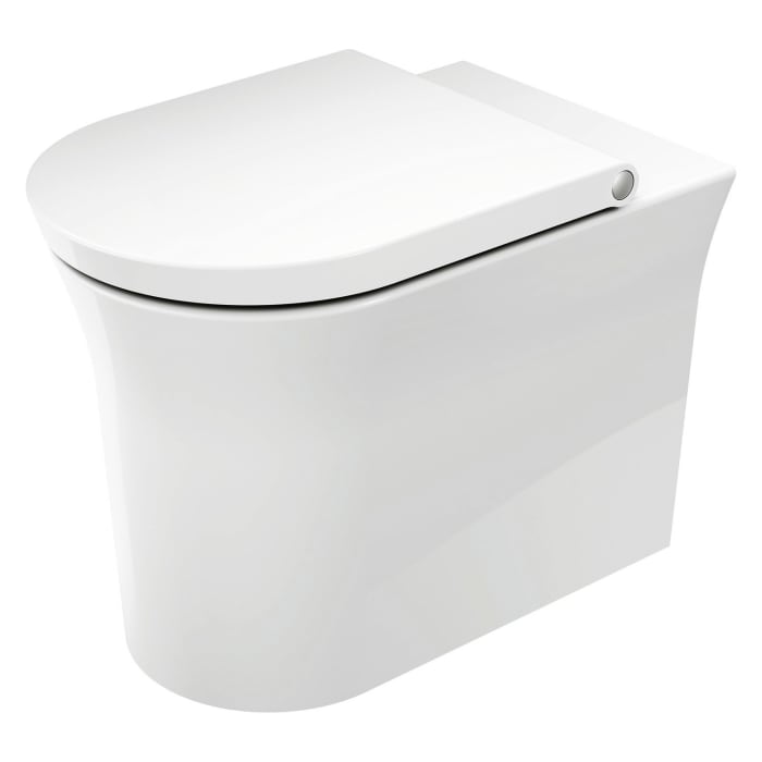 Duravit White Tulip Stand-WC, spülrandlos