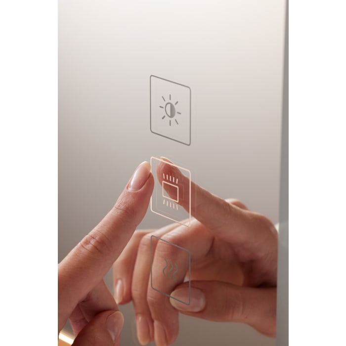 Duravit XSquare Spiegel mit LED-Beleuchtung 60 x 80 cm