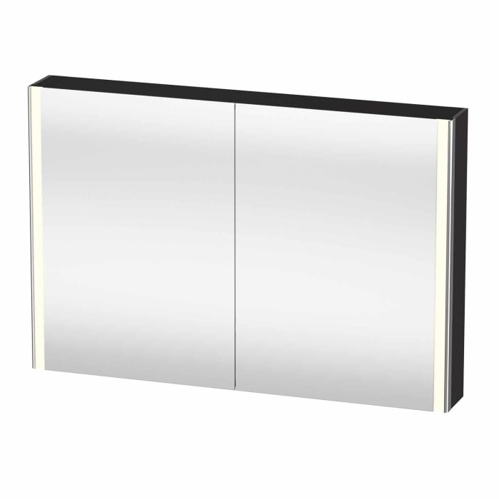 Duravit Xsquare Spiegelschrank 120 x 80 cm, 2 Türen, Steckdose: LKZ 2 (CH)