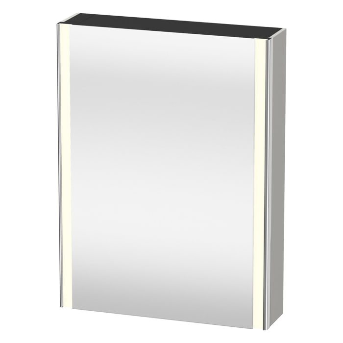 Duravit Xsquare Spiegelschrank 60 x 80 cm, 1 Tür Anschlag links, Steckdose: LKZ 1 (F)