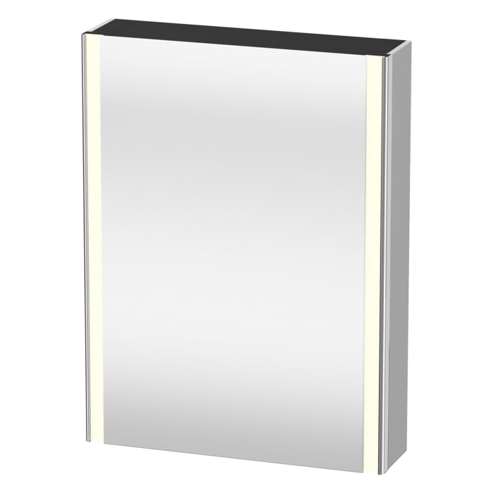 Duravit Xsquare Spiegelschrank 60 x 80 cm, 1 Tür Anschlag links, Steckdose: LKZ 0 (DE,AT)