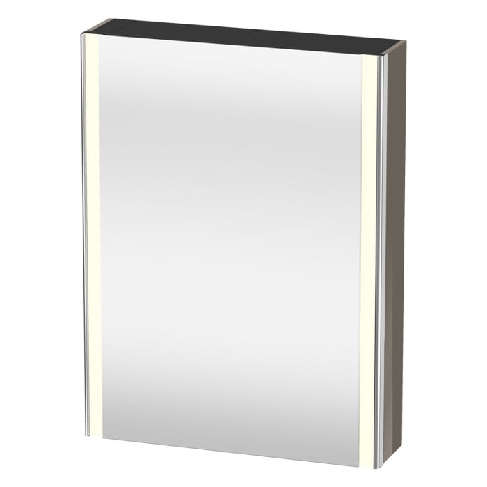 Duravit Xsquare Spiegelschrank 60 x 80 cm, 1 Tür Anschlag links, Steckdose: LKZ 1 (F)