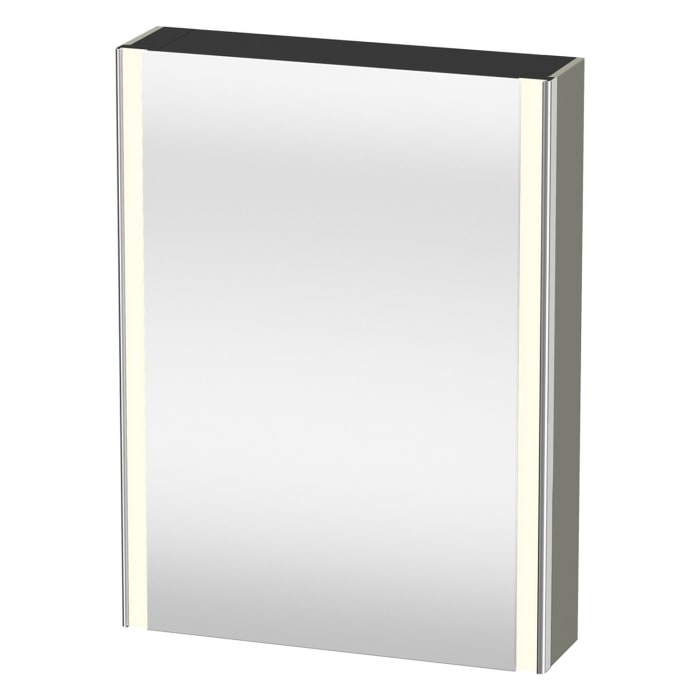 Duravit Xsquare Spiegelschrank 60 x 80 cm, 1 Tür Anschlag links, Steckdose: LKZ 2 (CH)
