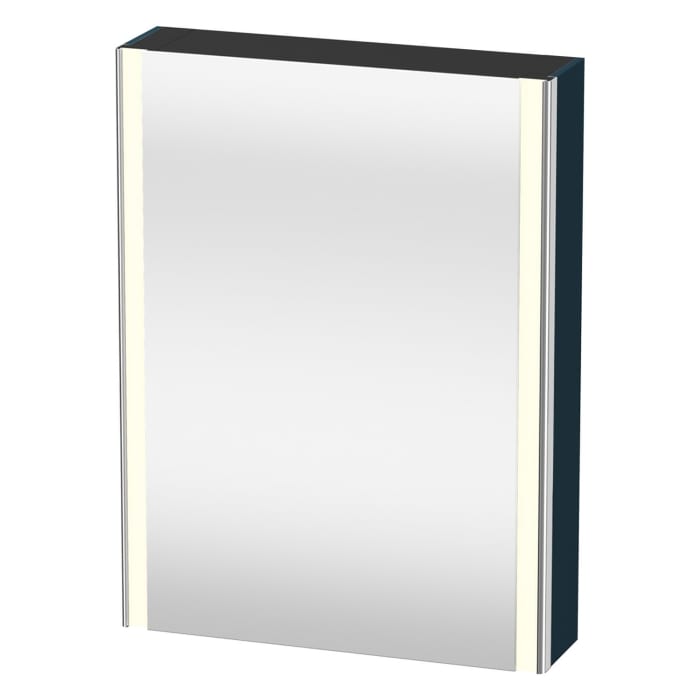 Duravit Xsquare Spiegelschrank 60 x 80 cm, 1 Tür Anschlag links, Steckdose: LKZ 0 (DE,AT)