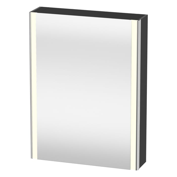 Duravit Xsquare Spiegelschrank 60 x 80 cm, 1 Tür Anschlag rechts, Steckdose: LKZ 0 (DE,AT)