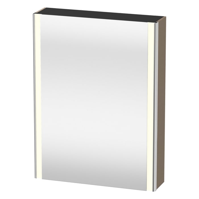 Duravit Xsquare Spiegelschrank 60 x 80 cm, 1 Tür Anschlag rechts, Steckdose: LKZ 2 (CH)