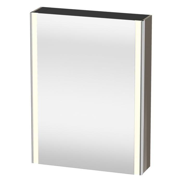 Duravit Xsquare Spiegelschrank 60 x 80 cm, 1 Tür Anschlag rechts, Steckdose: LKZ 0 (DE,AT)