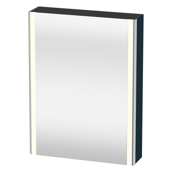 Duravit Xsquare Spiegelschrank 60 x 80 cm, 1 Tür Anschlag rechts, Steckdose: LKZ 1 (F)