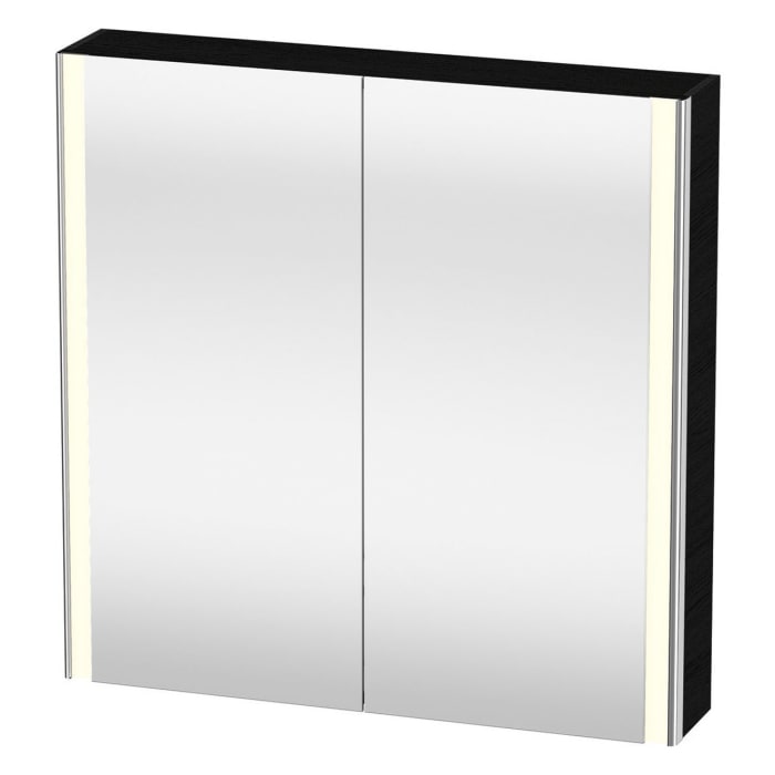 Duravit Xsquare Spiegelschrank 80 x 80 cm, 2 Türen, Steckdose: LKZ 1 (F)