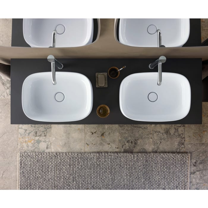 Duravit Zencha Aufsatzbecken 55 x 39 cm, ohne Hahnlochbank