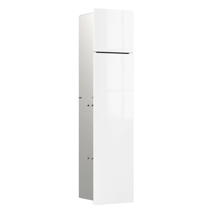 emco asis pure WC-Modul 73 cm - Unterputz, Glasfront, Anschlag rechts