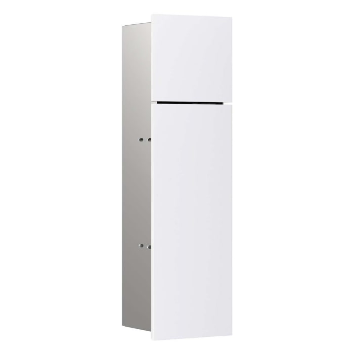 emco asis pure WC-Modul 60 cm - Unterputz, Glasfront, Anschlag links