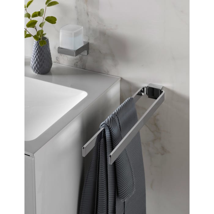 Emco cue Handtuchhalter, 2-armig, starr, 43,1 cm