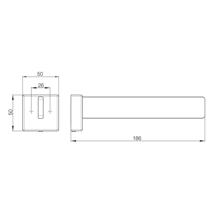 Emco cue Reserverollenhalter