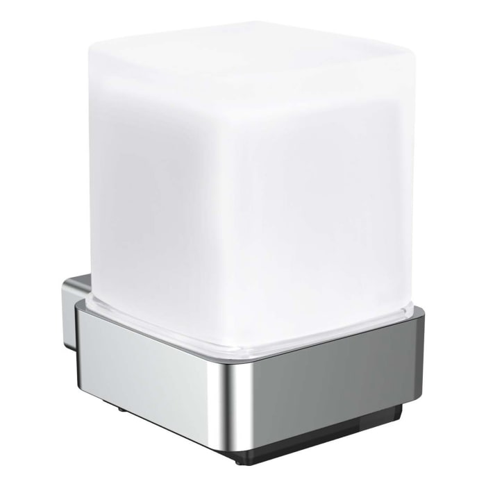 Emco Loft Sensor-Seifenspender mit Stülpbecher aus satiniertem Kristallglas