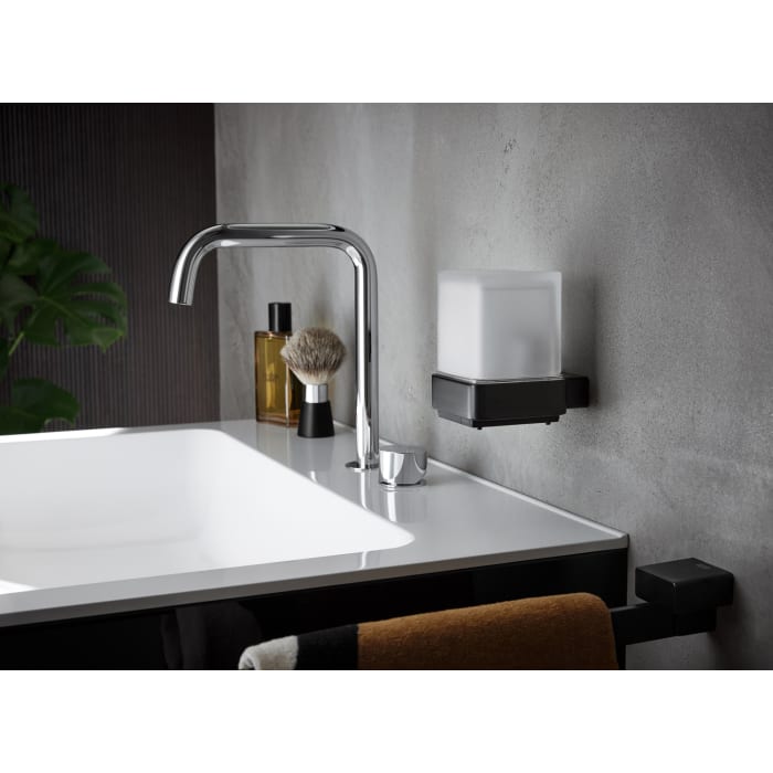 Emco Loft Sensor-Seifenspender mit Stülpbecher aus satiniertem Kristallglas