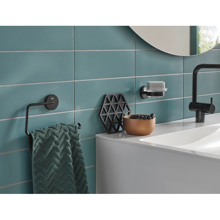 Emco round Handtuchring starr, rechts offen