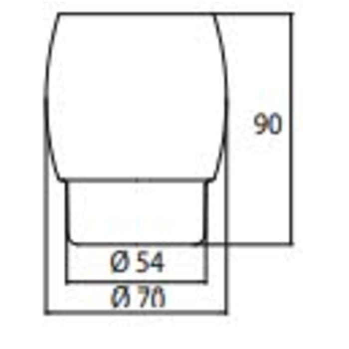 Emco Mundspülglas klar