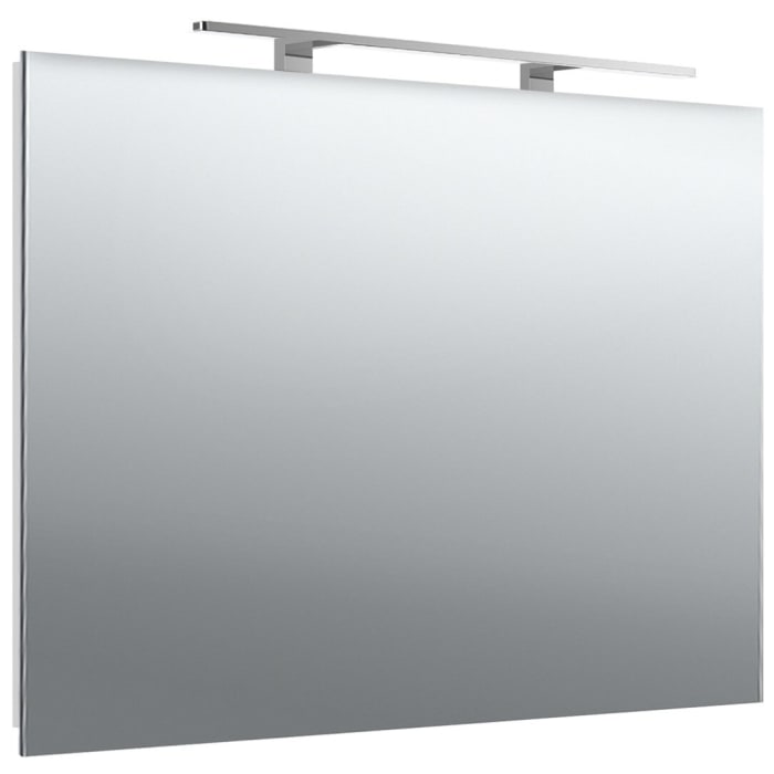 Emco mee LED-Badspiegel in der Größe 120 x 83,3 cm mit fest verbauter LED-Beleuchtung