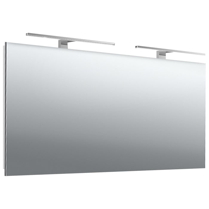 Emco mee LED-Badspiegel 130 x 63,3 cm mit fest verbauter LED-Beleuchtung