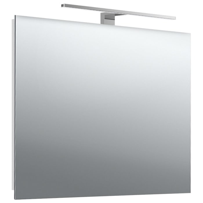 Emco mee LED-Badspiegel 79 x 63,3 cm mit fest verbauter Beleuchtung