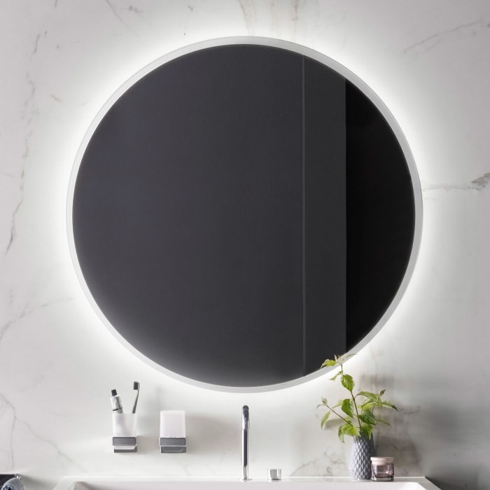 Emco Pure + LED-Lichtspiegel Ø 100 cm mit Heizfolie