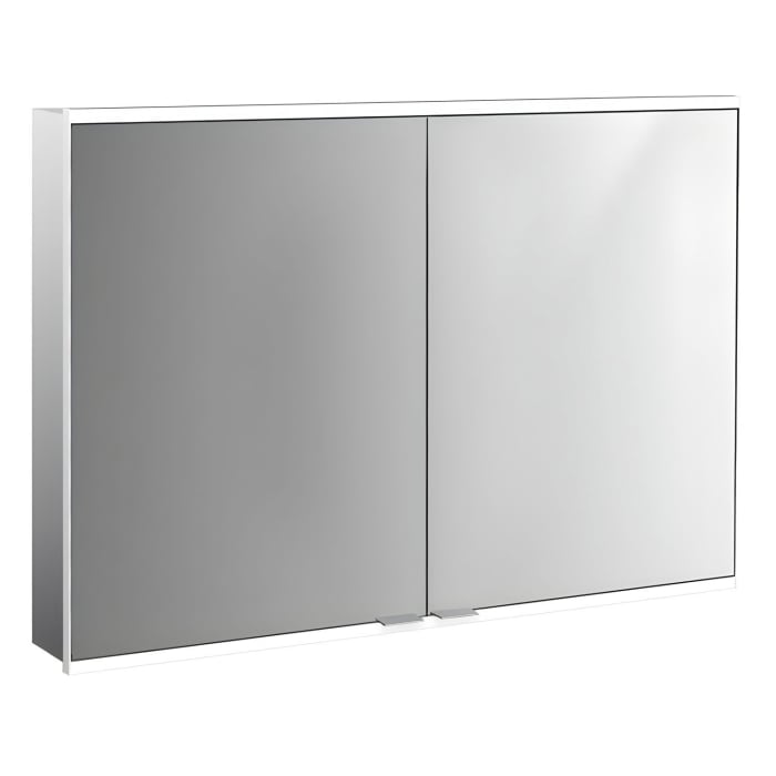 Emco 800 Lichtspiegelschrank 128,2 cm, 2 Türen