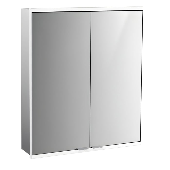 Emco 800 Lichtspiegelschrank 59,5 cm, 2 Türen