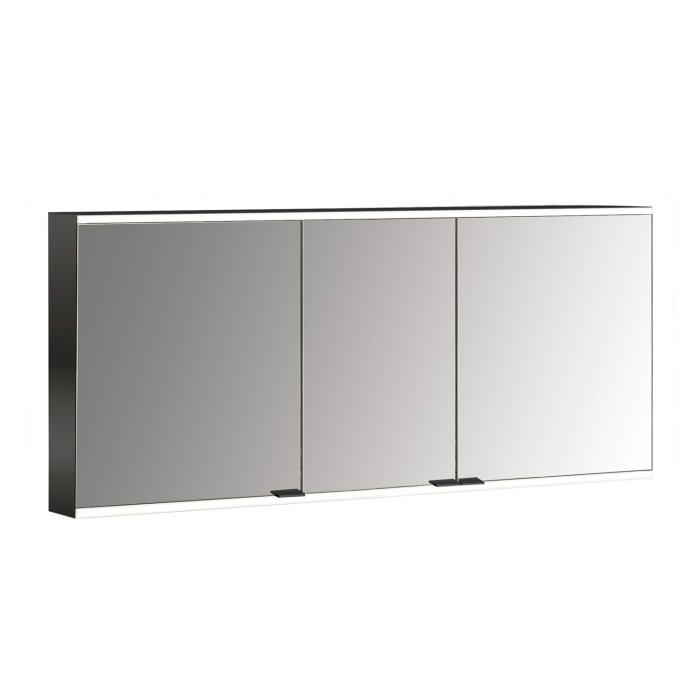 Emco prime 2 Facelift LED-Lichtspiegelschrank 140 cm mit 3 Türen, Aufputzmodell