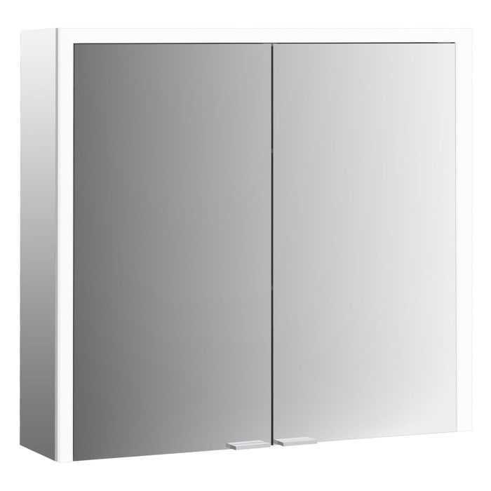 Emco prime 3 LED-Lichtspiegelschrank, 100  cm, 2 Türen, Aufputzmodell