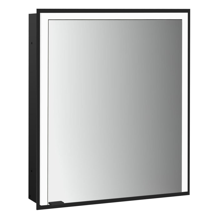 Emco prime 3 LED-Lichtspiegelschrank, 60  cm, 1 Tür, Unterputzmodell